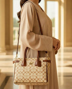 Coach High Quality Bag With Unique Handle For Girls