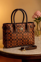 Coach High Quality Bag With Unique Handle For Girls