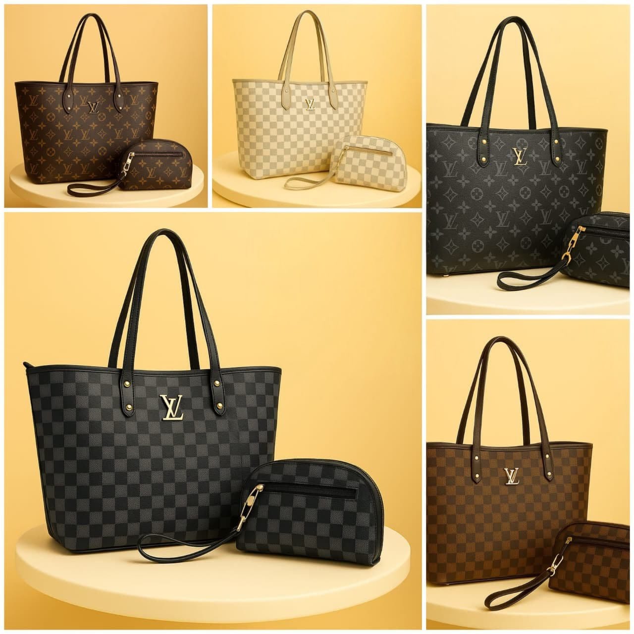 Lv 2pc Tote bag For Girls