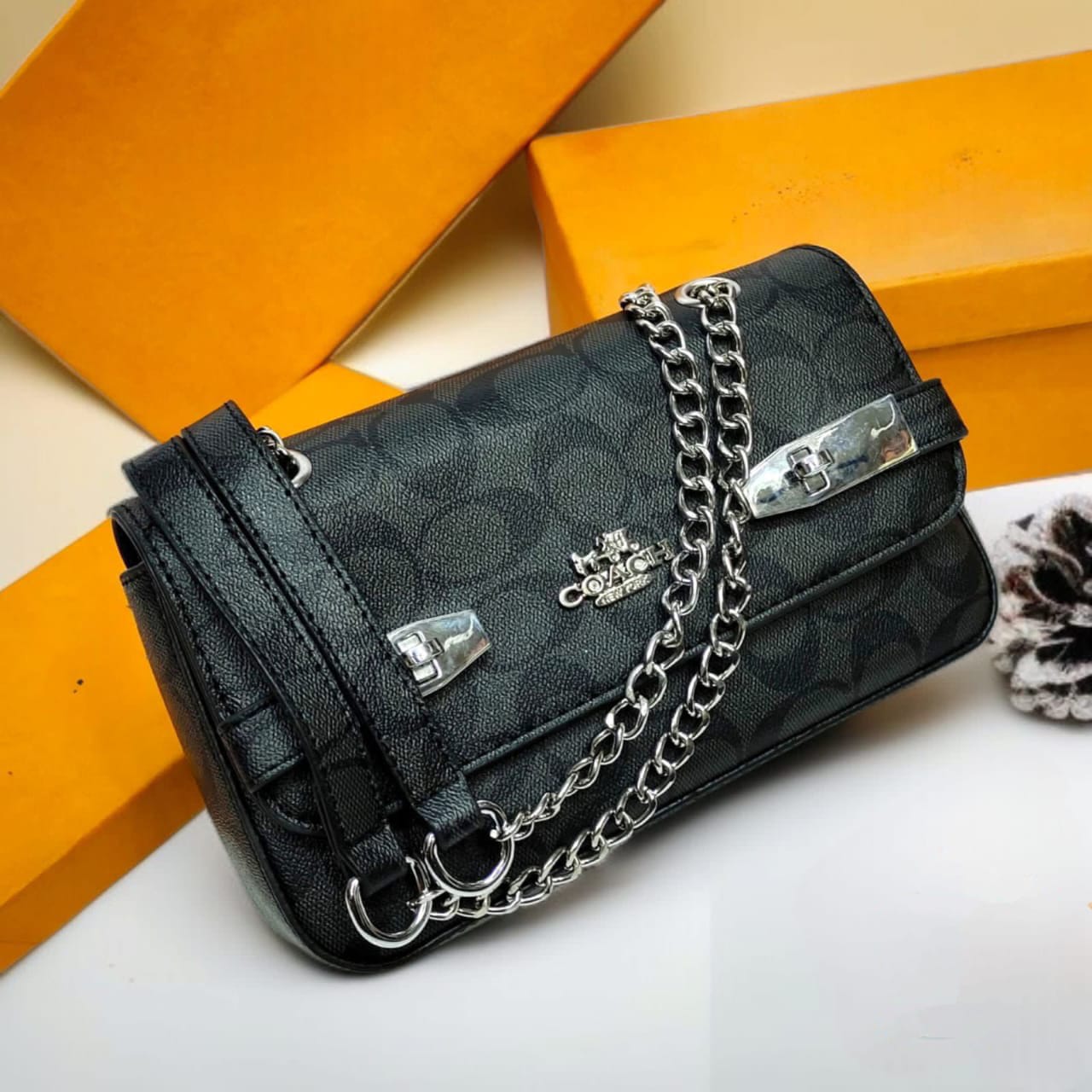 Cross body bag
Coach Cross body
Imported cross body
Patel Fashion 