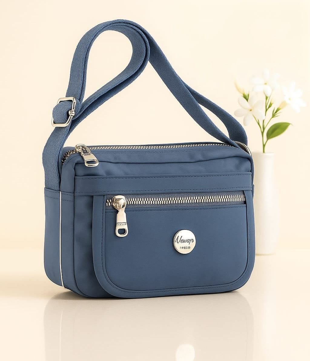 IMPORTED BRANDED 5 ZIPPER CROSSBODY FOR WOMEN( BEST FOR DAILY USE )