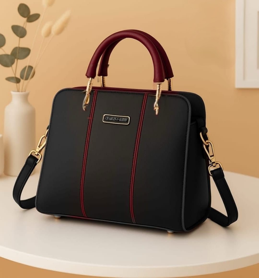 Charles & Keith  Bag With Unique Handle For Girls