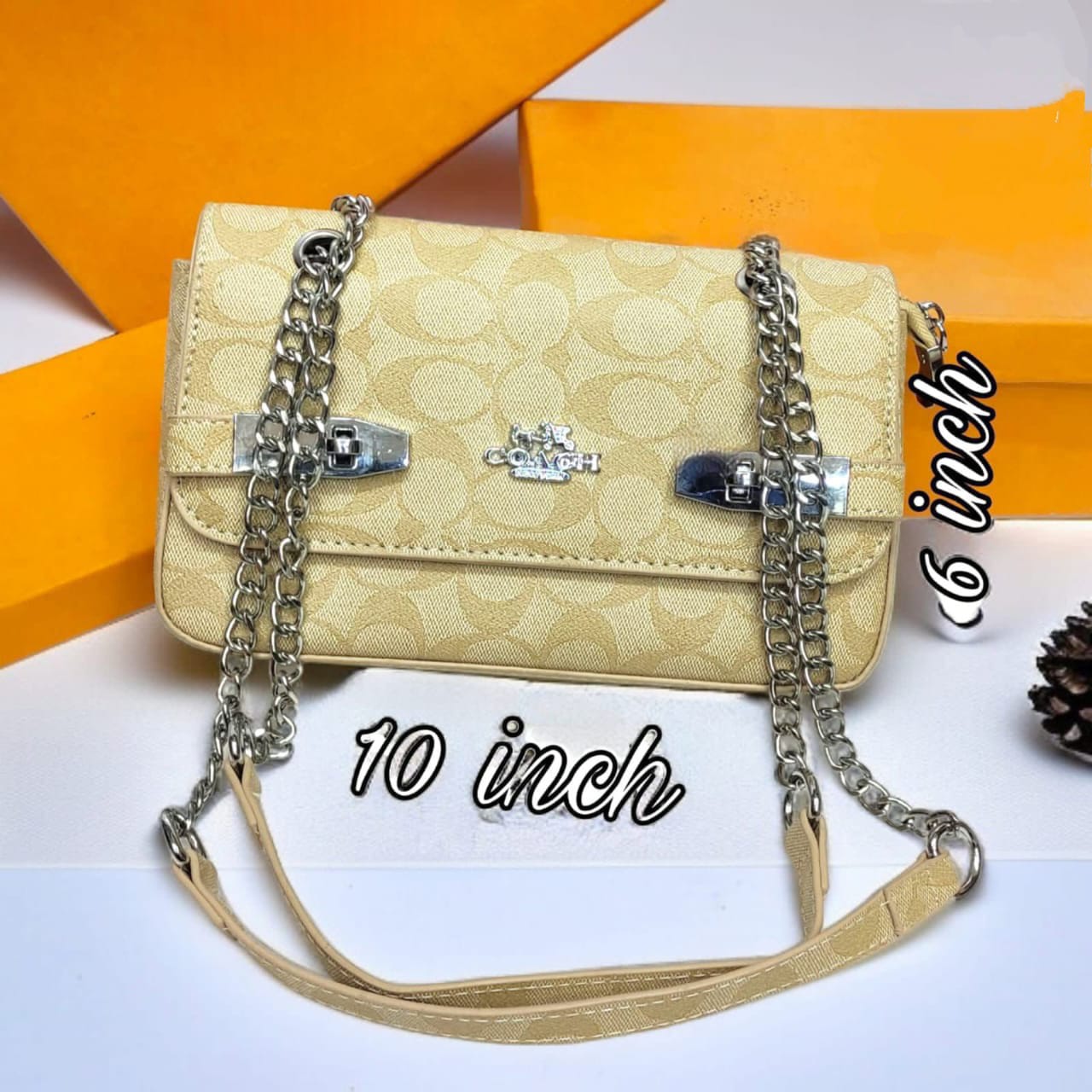 Cross body bag
Coach Cross body
Imported cross body
Patel Fashion 