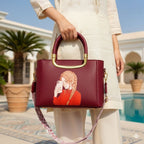 High Quality Shoulder Bag With Digital Print  For Girls