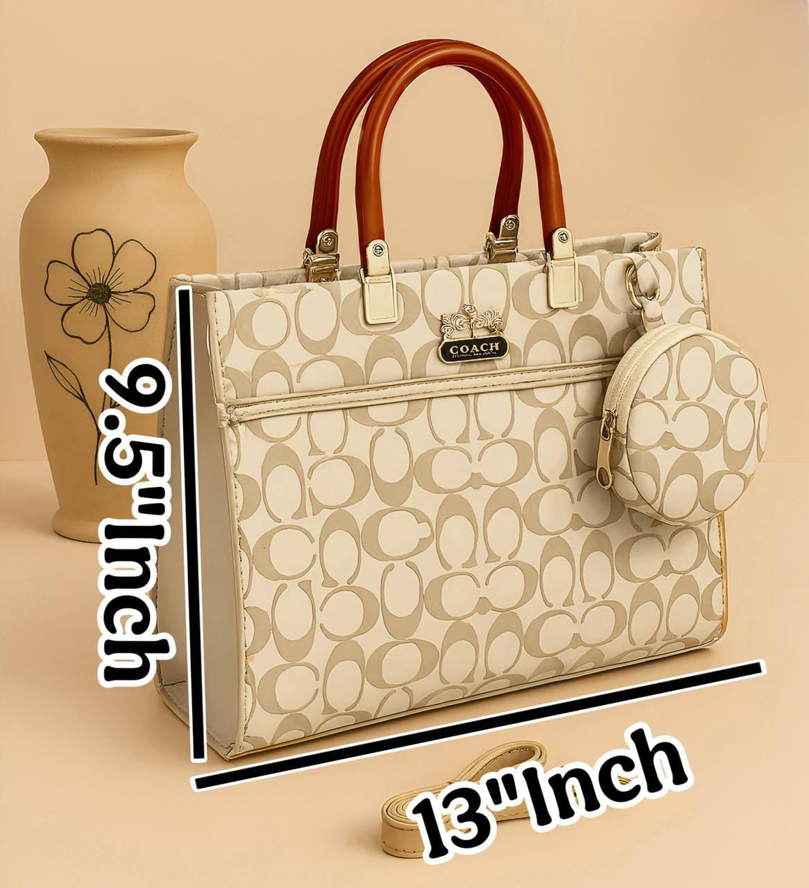 Coach bag
Shoulder bag
Girl bags
Patel Fashion
Beige color bag