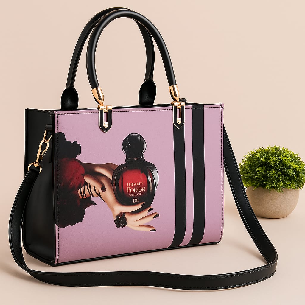 New Stylish Tote Bag With Long Belt